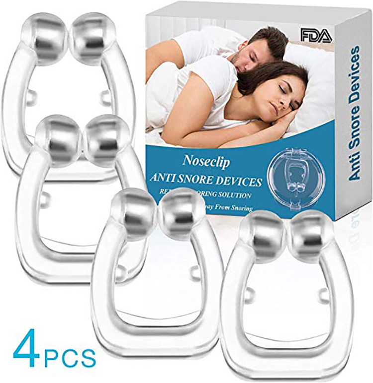 Magnet Magnetic Anti Snoring Nose Aid Clip Stoper do chrapania